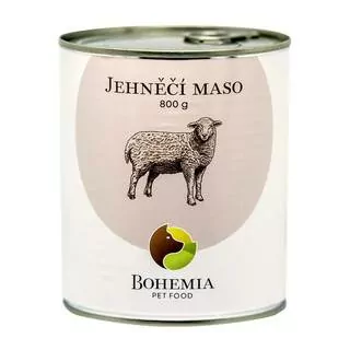 BOHÉMIA Jahňacie mäso vo vlastnej šťave 6x800g