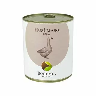 BOHÉMIA Husacie mäso vo vlastnej šťave 6x800g