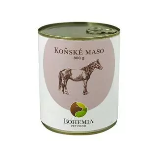 BOHÉMIA Konské mäso (diéta) 6x800g