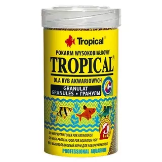 TROPICAL Tropical Granulat 100ml/50g vysokoproteínové krmivo pre akváriové ryby