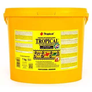 TROPICAL Tropical 5l/1kg vysokoproteínové krmivo pre akváriové ryby