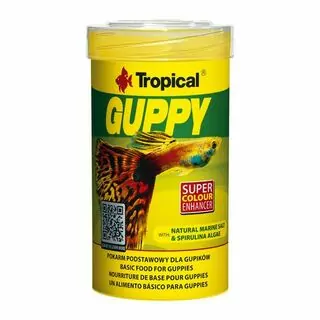 TROPICAL Guppy 100ml/20g základné krmivo pre gupky