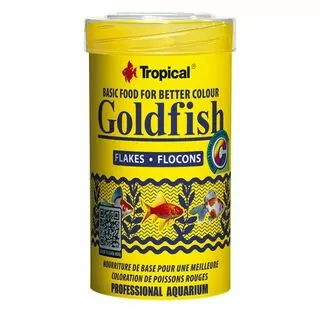 TROPICAL Goldfish Flake 100ml/20g krmivo pre závojnatky, podporujúce vyfarbenie