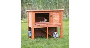 NATURA králikáreň s výbehom 116 x 97 x 63 cm, hnedá