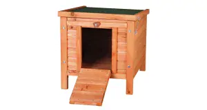 Drevený domček NATURA morča, králik 42x43x51cm