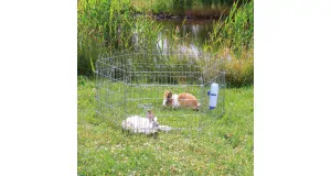 Pozinkovaná ohrádka na hlodavce 6 dielov á 63x58cm