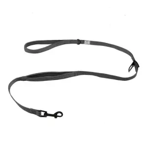 DUVO+ EXPLORER Ultimate vychádzkové vodidlo 130cm - 25mm sivé