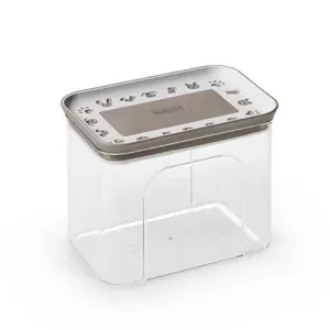 Snack Box obdĺžniková vzduchotesná dóza 2,2l biela/anglická zelená