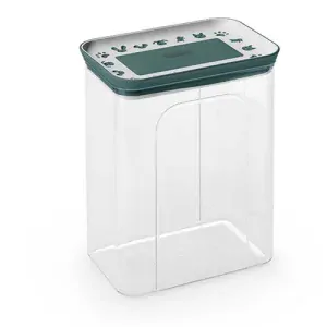 Snack Box obdĺžniková vzduchotesná dóza 1,2l biela/anglická zelená