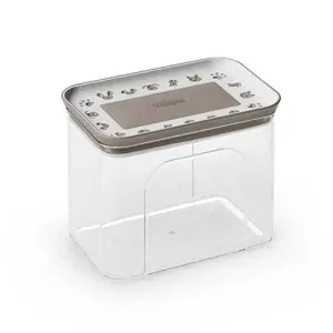 Snack Box obdĺžniková vzduchotesná dóza 1,2l biela/svetlosivá