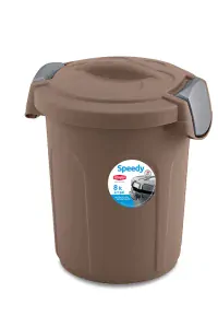Box na granule 3 kg/8l granúl 24x27x31cm hnedý