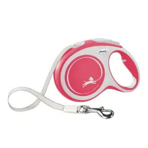 Vodítko Flexi New Comfort páska L 8 m červené (do 50 kg)