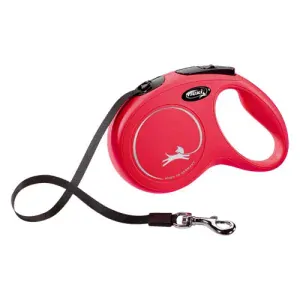 flexi New Classic popruh M 5m červené do 25kg