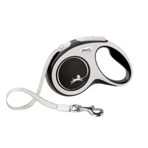flexi New Comfort S popruh 5m čierna do 15kg