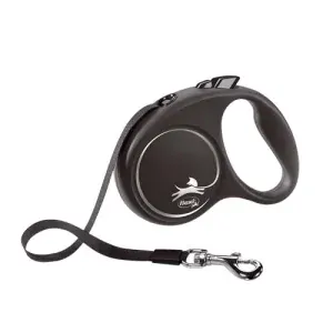 flexi Black Design S popruh 5m čierna do 15kg