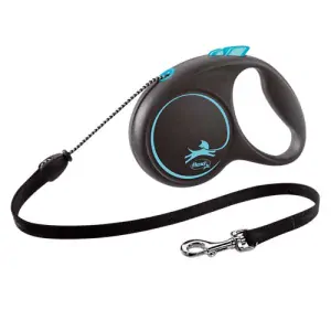 flexi Black Design M lanko 5m modrá do 20kg