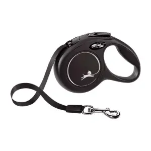 flexi New Classic popruh XS 3m do 12kg čierne