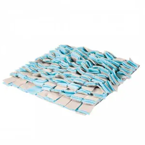 DUVO+ Čuchací koberček na pochúťky 35x35cm modro sivá