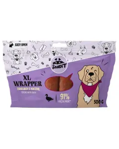 Pamlsok Mr. Bandit wrapper XL duck sticks 500g