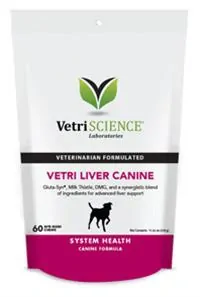 Vetri Science Vetri-Liver Canine žuvacie tbl. 60 tbl