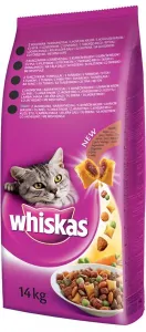 Whiskas Adult s hovädzím mäsom 14 kg