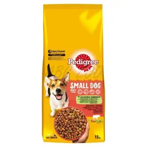 Pedigree Adult Mini hovädzie mäso a zelenina 12 kg