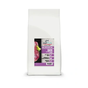 HAFFUN Dospelý pes malé plemeno Grain-Free - Kačka s batátmi 6kg