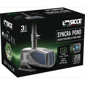 SICCE SYNCRAPOND jazierkové čerpadlo s fontánou 1,5/10m