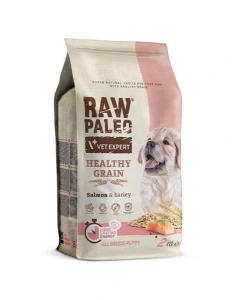 VetExpert Raw Paleo puppy Healthy Grain Salmon & Barley 2 kg