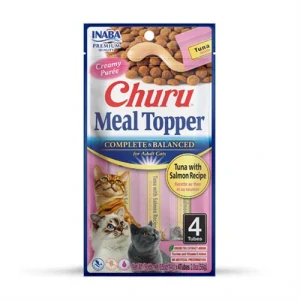 Inaba Churu Meal Topper cat Tuniak s lososom 4 tuby = 56g