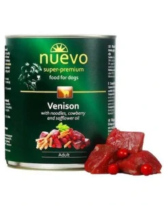 NUEVO dog Adult Venison Menue bal. 6 x 800 g konzerva