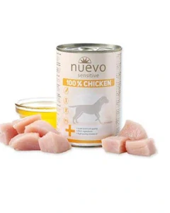 NUEVO pes Sensitive 100% Chicken bal. 6 x 400 g konzerva