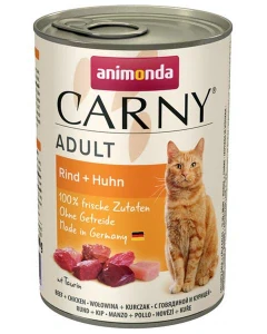 Animonda CARNY® cat Adult hovädzie a kura bal. 6 x 800 g konzerva