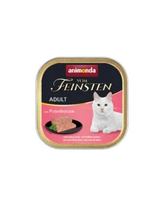Animonda Vom Feinsten cat CLASSIC hovädzie a morčacie srdiečka bal. 16 x 100 g