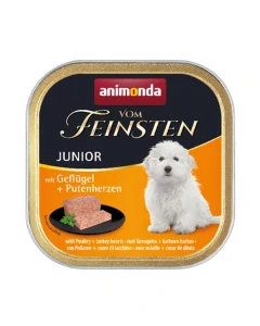 Animonda Vom Feinsten dog PUPPY hydinové a morčacie srdiečka bal. 11 x 150 g