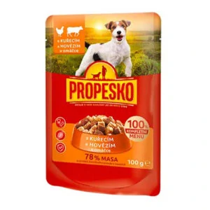 PROPESKO KAPSIČKA PES  240x100G KURA+HOVäDZIE