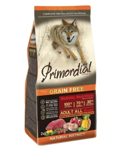 Primordial GF Adult Buffalo & Mackerel 3x12kg