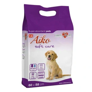 AIKO Soft Care 60x58cm 14ks plienky pre psov