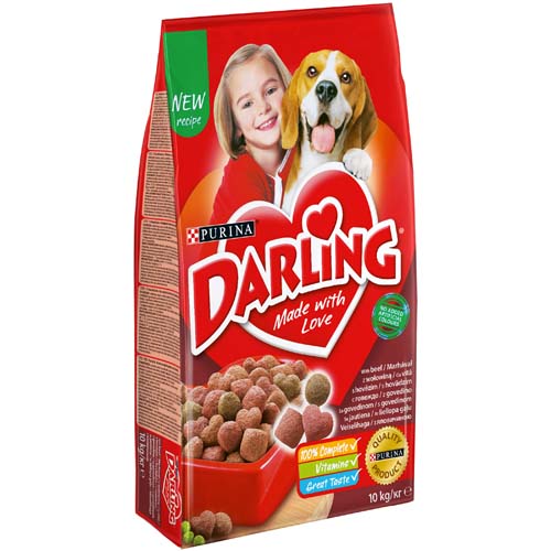 DARLING Pes Granule 10kg hovädzie a zelenina