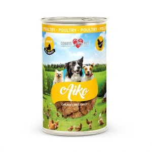 Paletovy odber COBBYS PET AIKO Adult 1240g hydinová konzerva pre dospelé psy