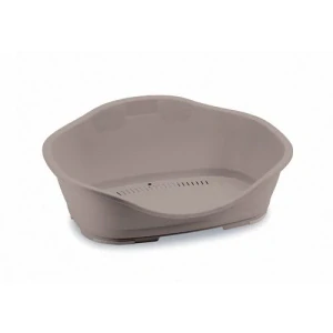 STEFANPLAST Sleeper 6 118x80x40cm light dove grey plastové ležadlo pre psa