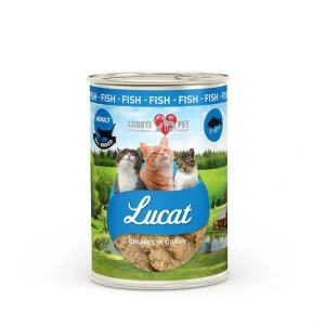COBBYS PET LUCAT Adult 415g rybacia konzerva pre dospelé mačky