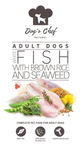 Dog’s Chef WHITE FISH WITH BROWN RICE AND SEAWEED 10kg