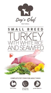 Dog’s Chef TURKEY WITH WHITE RICE AND SEAWEED Small Breed 10kg