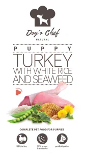 Dog’s Chef TURKEY WITH WHITE RICE AND SEAWEED Puppy 10kg