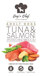 Dog’s Chef TUNA & SALMON WITH SWEET POTATO AND BROCCOLI 15kg