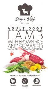 Dog’s Chef LAMB WITH BROWN RICE AND SEAWEED 6kg