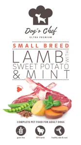 Dog’s Chef  LAMB WITH SWEET POTATO & MINT Small Breed 6kg