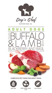 Dog’s Chef  ITALIAN BUFFALO & LAMB WITH BLACKBERRY AND BASIL 12kg