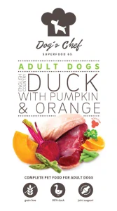 Dog’s Chef  ENGLISH COUNTRY DUCK WITH PUMPKIN & ORANGE 12kg